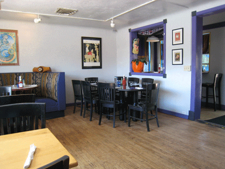 The interior at Johndi's