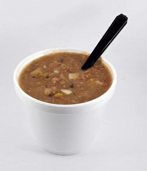 Gr Green chile stew at the Frontier Restaurant (Courtesy of Sergio Salvador)