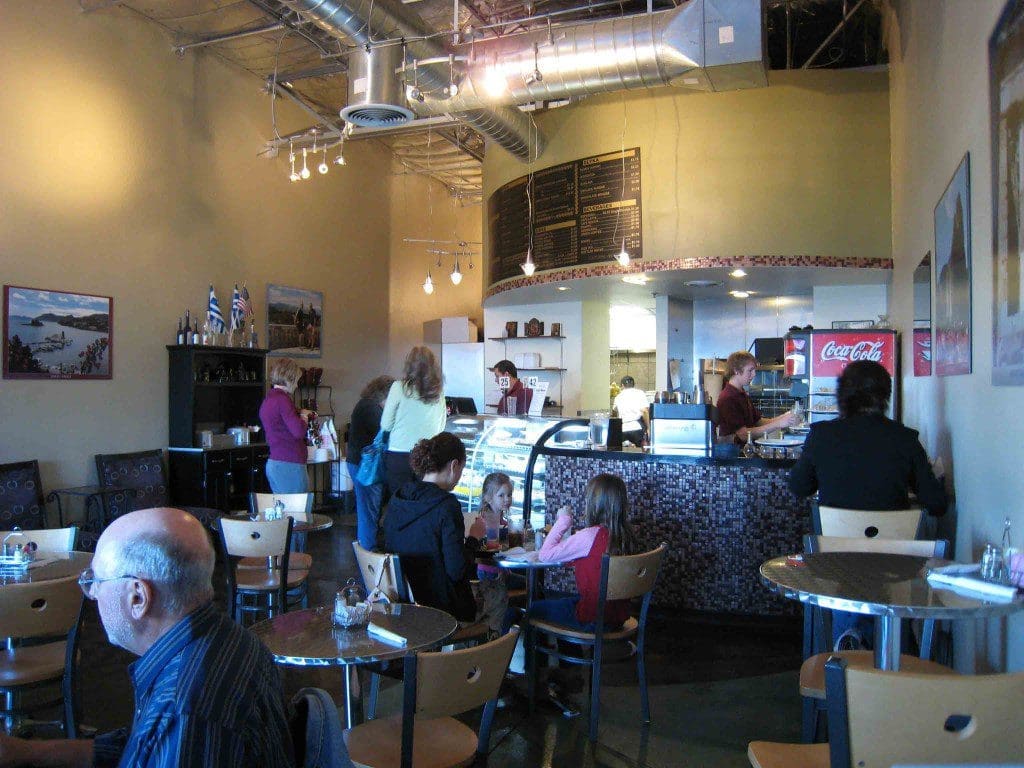 Hello Gyro on a busy Monday lunch hour