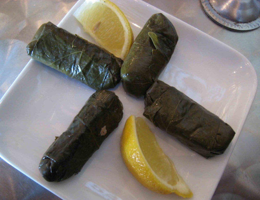 Dolmades Avgolomono at Hello Gyro