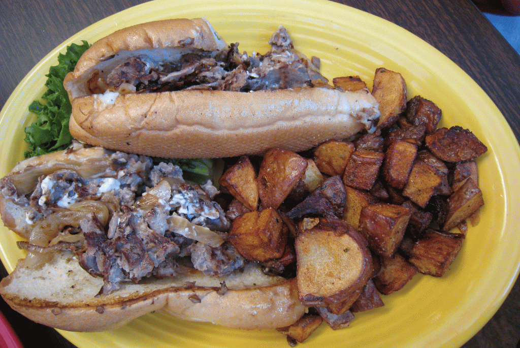Limerick Philly with Home Fries