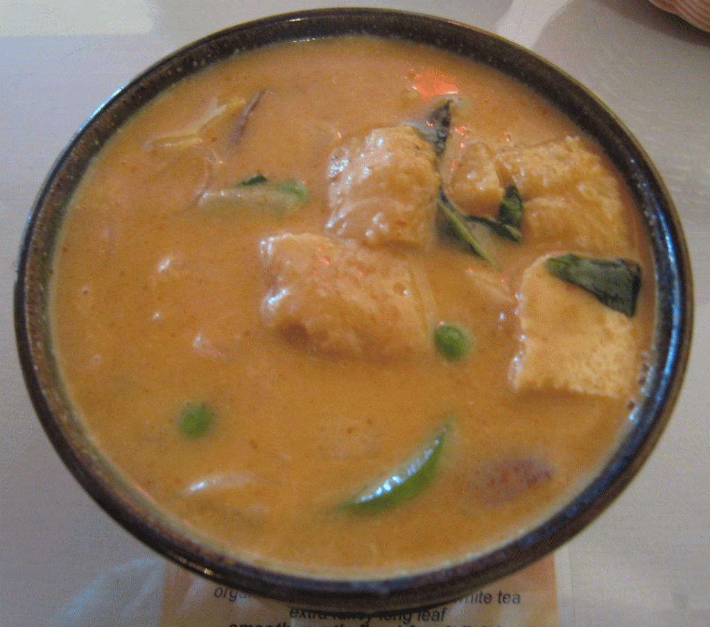 Red Curry Soup with Tofu