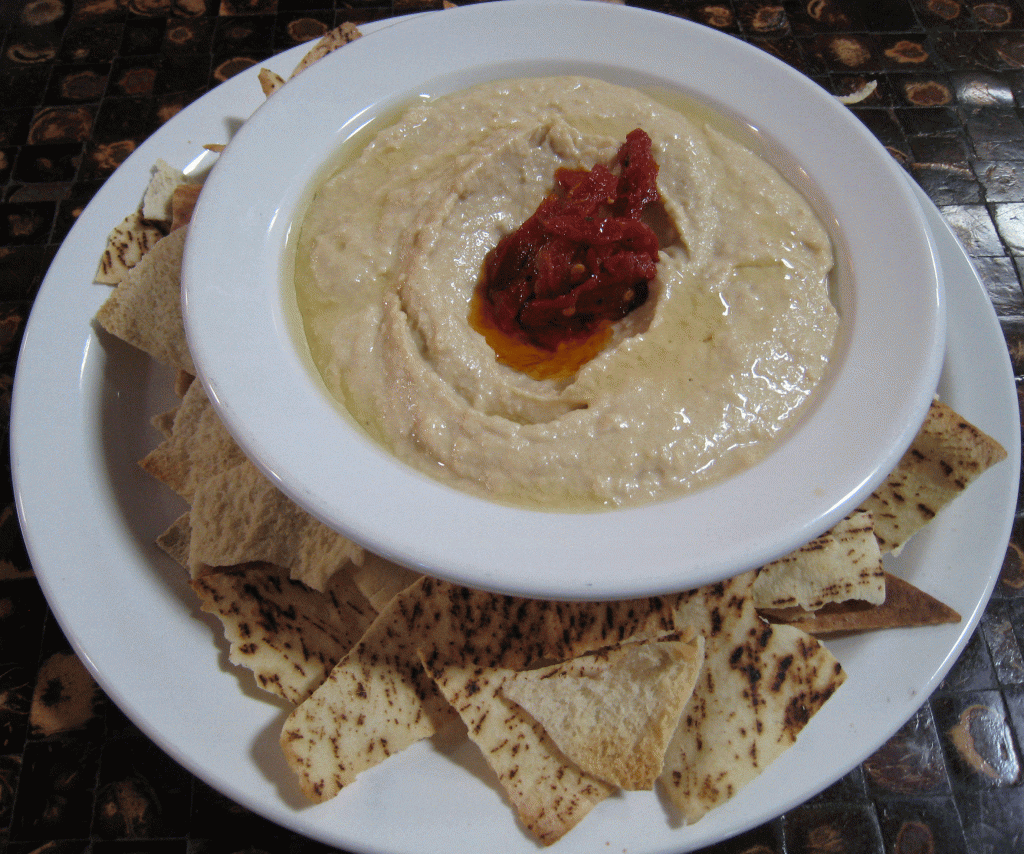 Hummus and Pita Chips