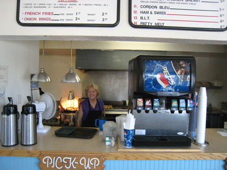 Judy owns the Village Grill in Moriarty