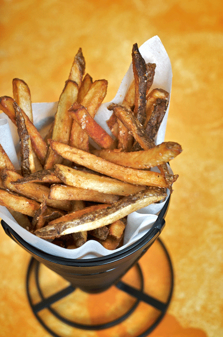 French fries at Hurley's (Amazing Photo courtesy of Sergio Salvador)