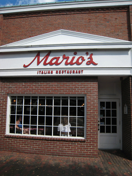 Mario’s Italian Restaurant – Lexington, Massachusetts