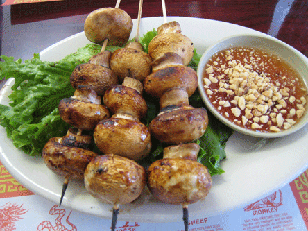 Grilled Mushrooms