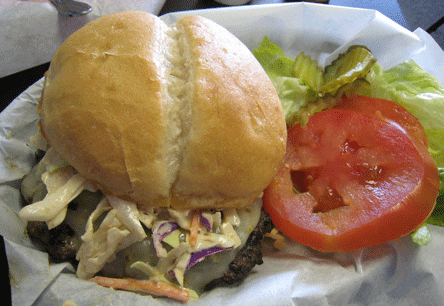 Caribbean Jerk Burger
