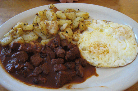 ChefsBistro02 Carne Adovada and Eggs