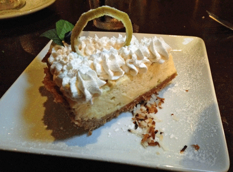 Key Lime Pie with Graham Cracker-Coconut Crust