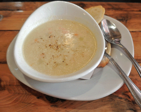 Black Cod & Parsnip Chowder
