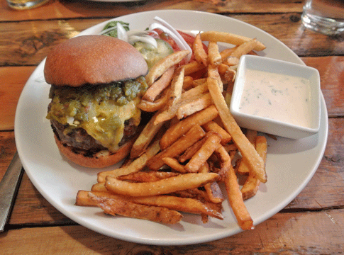 House-Ground Burger