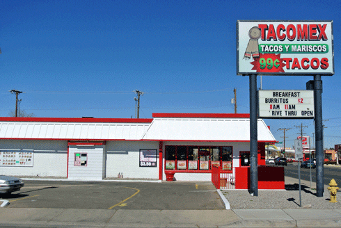 Taco Mex Y Mariscos on Fourth Street