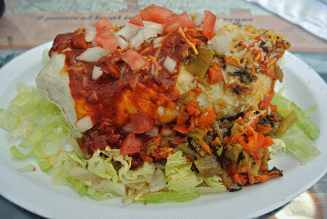 The Big Chicken Burrito