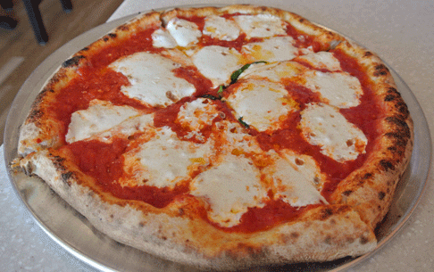 Pizza Margherita from Amore Neapolitan Pizzeria