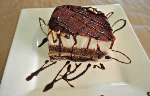 Luscious tiramisu from Joe's Pasta House in Rio Rancho