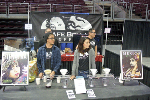 Cafe Bella's coffee was a huge hit
