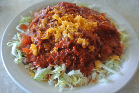 New Mexican Pizza from Mary & Tito's Cafe